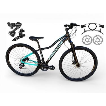 Imagem de Bicicleta Aro 29 Absolute Hera Feminina Alumínio 21v Câmbios Shimano Freio A Disco Hidr...