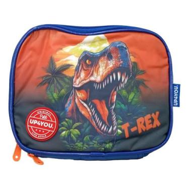 Imagem de Lancheira luxcel infantil up4you t-rex la42073up, LARANJA, UN