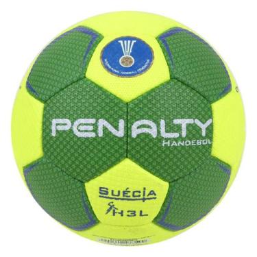 Imagem de Bola De Handebol Penalty Suécia H3L Ultra Grip X, Amarelo, Verde, Únic