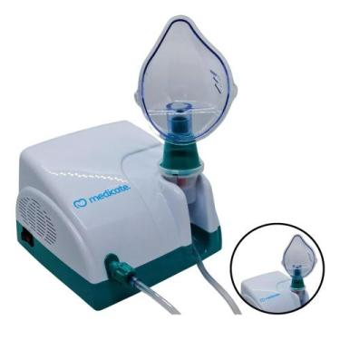 Imagem de Inalador Nebulizador Portátil MD1000 Bivolt Medicate
