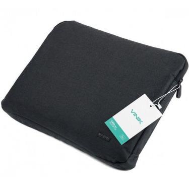 Imagem de Case para Notebook 15" Preto Grafite com Interior Cinza Vinik