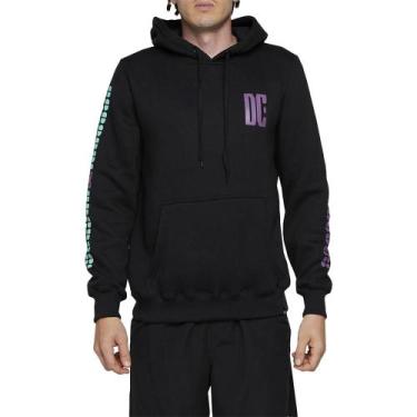 Imagem de Moletom DC Shoes Canguru Sportster 305G WT24 Masculino Preto, Preto, M