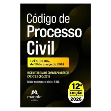 Imagem de Código De Processo Civil - 2026