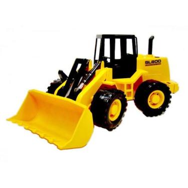 Imagem de Trator infantil escavadeira sl800 construction - silmar 6085