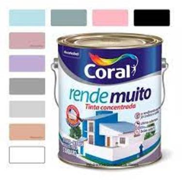 Imagem de Tinta Acrílica Coral, banco gelo