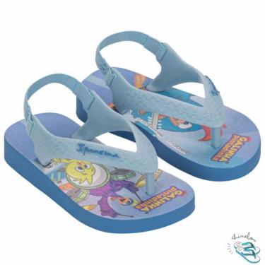 Imagem de Chinelo Sandalia Ipanema Galinha Pintadinha Elastico Infantil Kids Bab