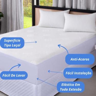 Imagem de Capa para Colchão Impermeável  SUPER SILENCIOSO Tecido Jacquard Premiu