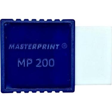 Imagem de Borracha Branca MP-200 com Capa Azul - Masterprint