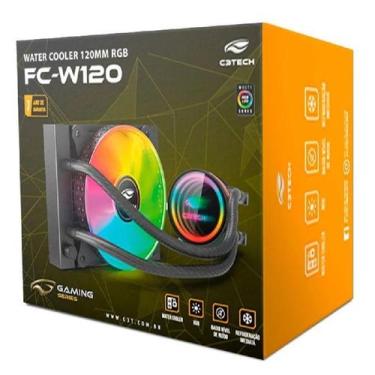 Imagem de Cooler C3Tech Water Cooler Fc-W120Bkv2 Preto