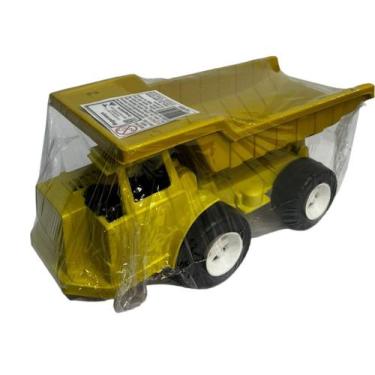 Imagem de Caminhão Plástico Caçambão Amarelo - Joreal