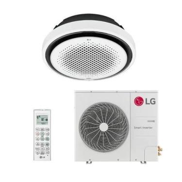 Imagem de Ar Condicionado Split Cassete LG 360 Inverter 53.000 Btus Quente e Fri