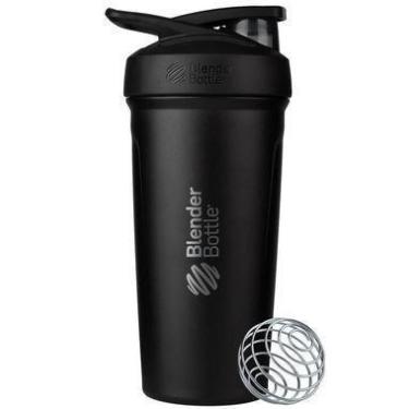 Imagem de Coqueteleira Blender Bottle Strada Stainless Steel 24OZ / 710ml, Preto