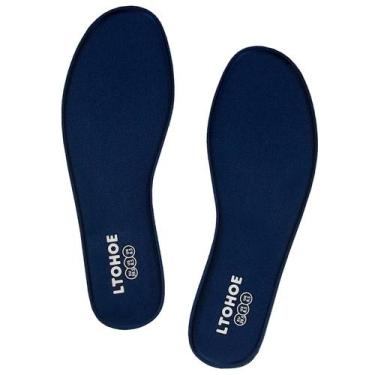 Imagem de Palmilhas de espuma viscoelástica LTOHOE 6 mm com amortecimento, azul-