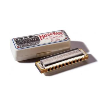 Imagem de Gaita de Boca Hohner Marine Band 1896/20 em C Marine Band Series, Mari