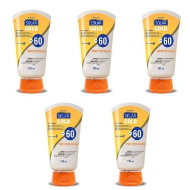 Imagem de Kit 5un Protetor Solar Corporal FPS 60 Toque Seco Proteção Diária 125m
