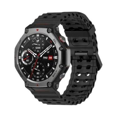 Imagem de Pulseira De Silicone Colorida E Respirável Para Huami Amazfit T-Rex 3 