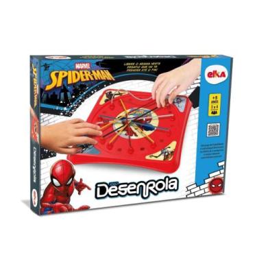 Imagem de Jogo Desenrola Spider Man Homem Aranha +5 Anos Elka - 1342