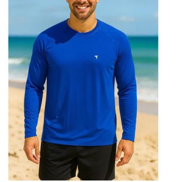Imagem de Camisa Proteção Solar Uv + 50 Térmica Longa Moda Praia - Sara Confeçcõ