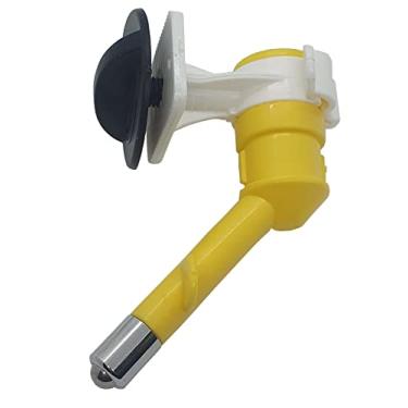 Imagem de Nipo Bebedouro Automático Portátil para Cães e Gatos 15cm (Amarelo)