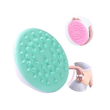 Imagem de Massageador corporal portátil com escova de massagem de silicone Elitzia ETXQ8505 (cor aleatória)