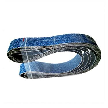 Imagem de 10pcs 914 * 50mm azul zircônio corundo abrasivo cintos de moagem cinder acessórios YYDFPIIA (Size : P120)