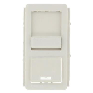 Imagem de Leviton Kit de mudança de cor IPQFK-W para IllumaTech silencioso controle de velocidade do ventilador, branco