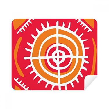 Imagem de Alvo Totems Mexico Pano de limpeza de civilização Antiga Limpador de tela 2 peças Tecido de camurça