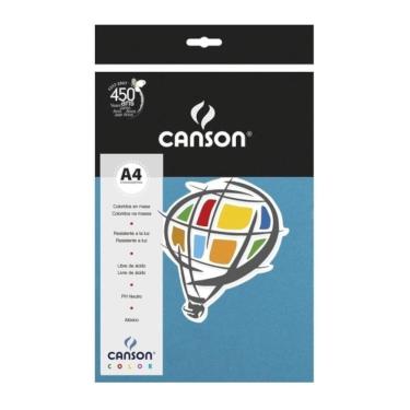 Imagem de Papel Color Plus A4 Canson 120G 15 Folhas Azul Royal