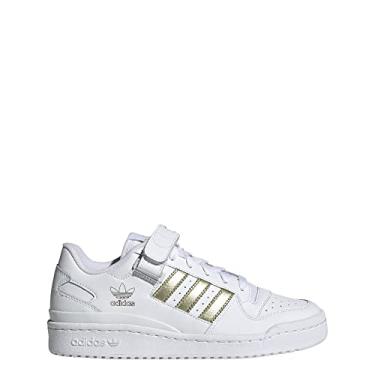 Imagem de adidas Originals Forum Low White/Black/Black 8 B (M)