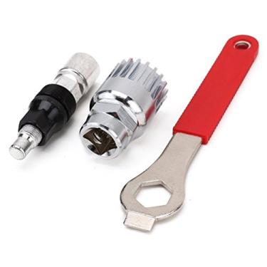 Imagem de BlueSunshine Kit profissional de ferramentas de reparo de chave de remoção de manivela de bicicleta para bicicleta, extrator de manivela, kit de ferramentas de reparo