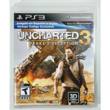 Jogo Uncharted 3: Drake's Deception PlayStation 3 Sony em Promoção é no  Buscapé