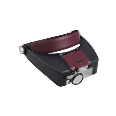 Imagem de Lupa óculos Profissional com 3 Lentes Ourives Relojoeiro