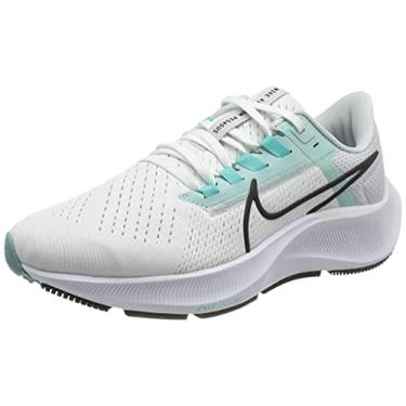 Imagem de Nike Women's Air Zoom Pegasus 38 Running Shoe White/Oil Grey-Pure Platinum CW7358-102 Size 10