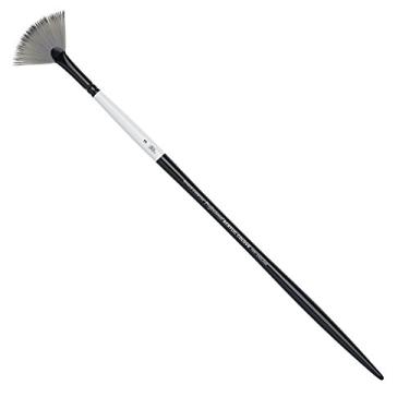 Imagem de Winsor & Newton Pincel de acrílico para artistas, tamanho 3, ventilador