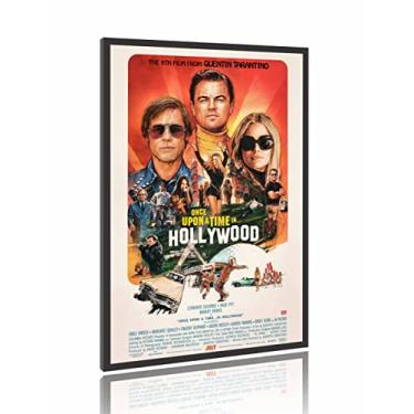 Imagem de Quadro Pôster Filme Era uma Vez em... Hollywood M3 60x90