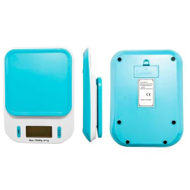 Imagem de Balança Digital De Alta Precisão E Resistente 15kg Cozinha Mercado Padarias Dieta E Nutrição Tela LCD e Função Tare