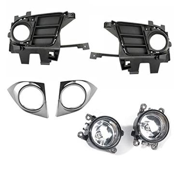 Imagem de JESYMBX Conjunto de 1 conjunto de luz de neblina DRL para Acura TSX 2011-2014