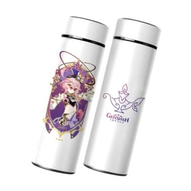 Imagem de Dori Garrafa de água térmica, Genshin Impact Sports Garrafa de bebida isolada fofa para casa Escola Viagem ao ar livre