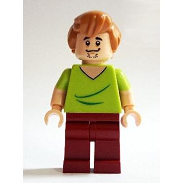 Imagem de Mini boneco de figo Qiyun Lego Scooby Doo Shaggy boca fechada