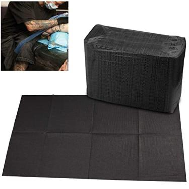 Imagem de 50 peças/125 peças toalhas de mesa descartáveis para tatuagens absorventes dentários para pacientes acessórios de beleza babadores (50 peças)