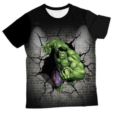 Imagem de Camiseta Infantil Hulk - Manga Curta - Dvm