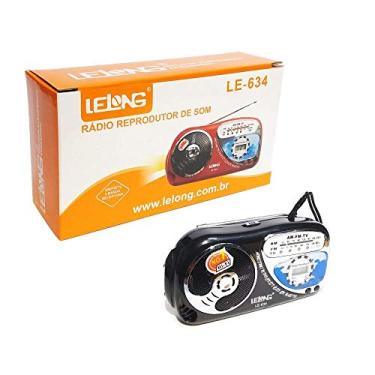 Imagem de Mini Rádio AM/FM/TV Lelong Modelo LE-634 3 Bandas Receptoras