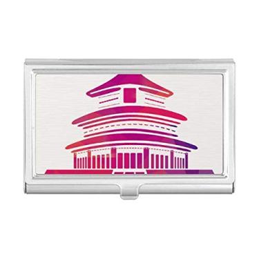 Imagem de Carteira de bolso com porta-cartões patriotismo templo vermelho China