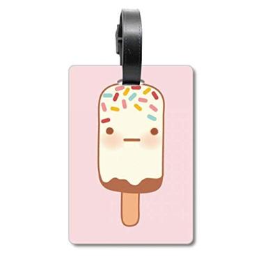 Imagem de Bolsa de viagem para sorvete de chocolate com expressão facial