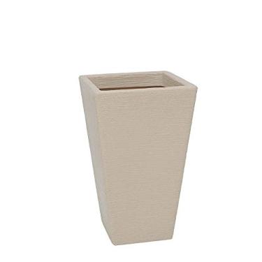 Imagem de Vasart Terra Vaso de Flores Trapezio, Granito Areia, 34x55cm