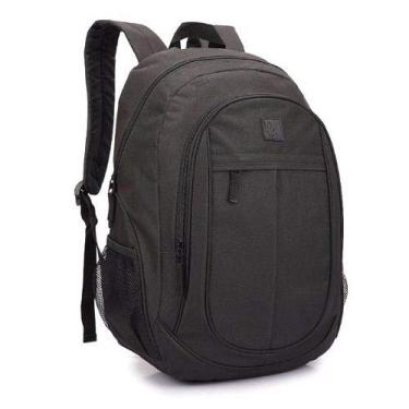 Imagem de Mochila Universitária Escolar Denlex 0074 Masculino/feminino (Preto)