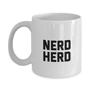 Imagem de Caneca Nerd Herd – Caneca de café – de Natal