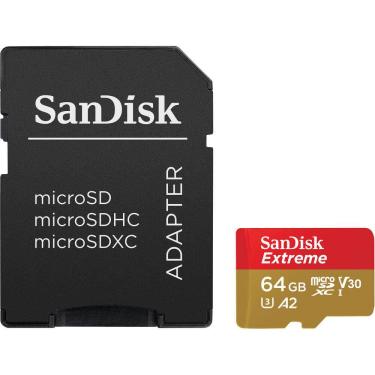 Imagem de Cartão de Memória Micro SDXC SanDisk Extreme  64GB 170 MB/s