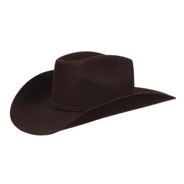 Imagem de Chapéu Country Pelo e Lã Chocolate Cury 33476