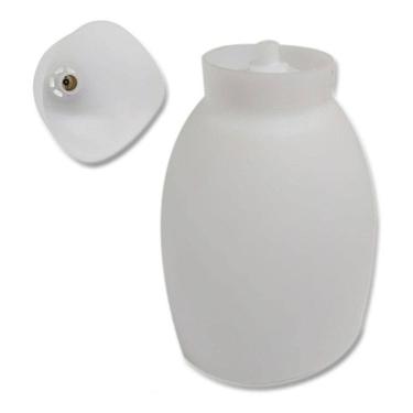 Imagem de Globo Lustre Lumi Armação Completa P/ Ventilador Loren Sid